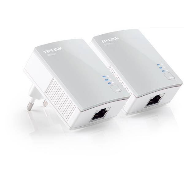 TP-LINK AV 500 Nano Powerline Adapter Starter Kit,vit (TL-PA4010KIT) in the group COMPUTERS & PERIPHERALS / Network / Homeplug/Powerline at TP E-commerce Nordic AB (38-22613)