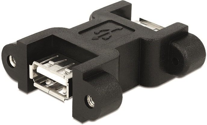 DeLock könsbytare USB A-A ho in the group COMPUTERS & PERIPHERALS / Computer cables / USB / USB-A / Adapters at TP E-commerce Nordic AB (38-23122)