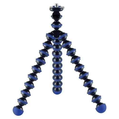 Camera tripod mini, with bendable legs, Blue/Black in the group HOME ELECTRONICS / Photo & Video / Photo equipment / Tripod at TP E-commerce Nordic AB (38-2323)