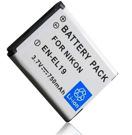 Battery EN-EL19 for Nikon (1200mAh) in the group HOME ELECTRONICS / Photo & Video / Camera batteries at TP E-commerce Nordic AB (38-2341)
