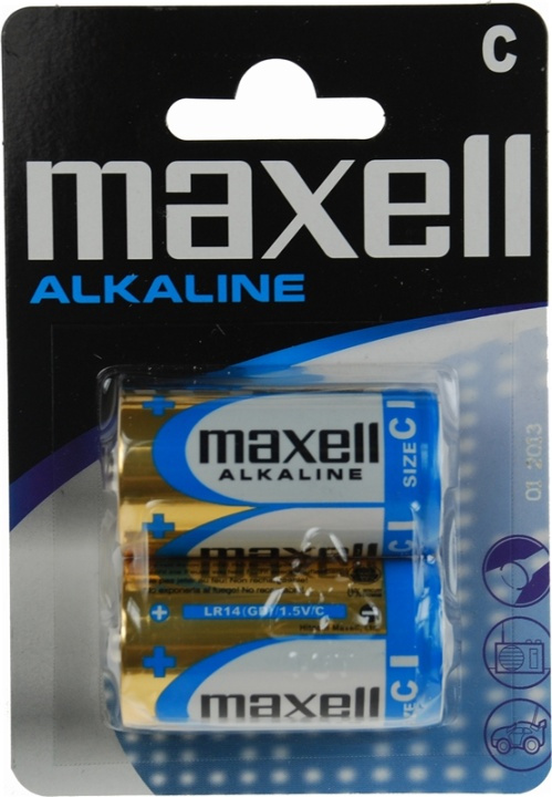 Maxell batterier, C (LR14), Alkaline, 1,5V, 2-pack in the group HOME ELECTRONICS / Batteries & Chargers / Batteries / Other at TP E-commerce Nordic AB (38-23795)