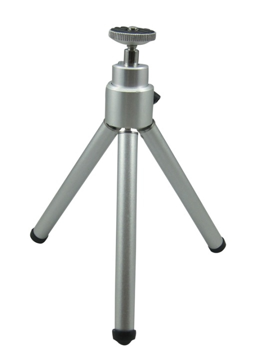 Camera tripod with extendable legs, Silver in the group HOME ELECTRONICS / Photo & Video / Photo equipment / Tripod at TP E-commerce Nordic AB (38-2395)