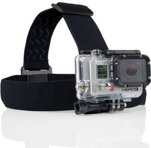 Headband for GoPro 2 / 3 / 3+ / 4 in the group Sport, leisure & Hobby / Action cameras & Accessories / Accessories for actioncameras at TP E-commerce Nordic AB (38-2427)