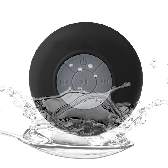 Waterproof Bluetooth speaker with suction cup (Black) in the group HOME ELECTRONICS / Audio & Picture / Speakers & accessories / Bluetooth Speakers / Portable speakers at TP E-commerce Nordic AB (38-24573)