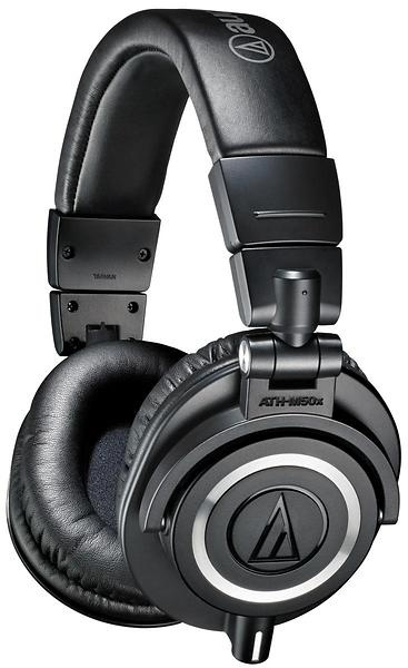 Audio-technica ATH-M50x, Stereohörlurar (Svart) in the group HOME ELECTRONICS / Audio & Picture / Headphones & Accessories / Headphones at TP E-commerce Nordic AB (38-24675)