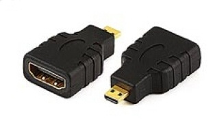 Adapter, HDMI hona till micro-HDMI hane (WD20B-017) in the group HOME ELECTRONICS / Cables & Adapters / HDMI / Adapters at TP E-commerce Nordic AB (38-24760)
