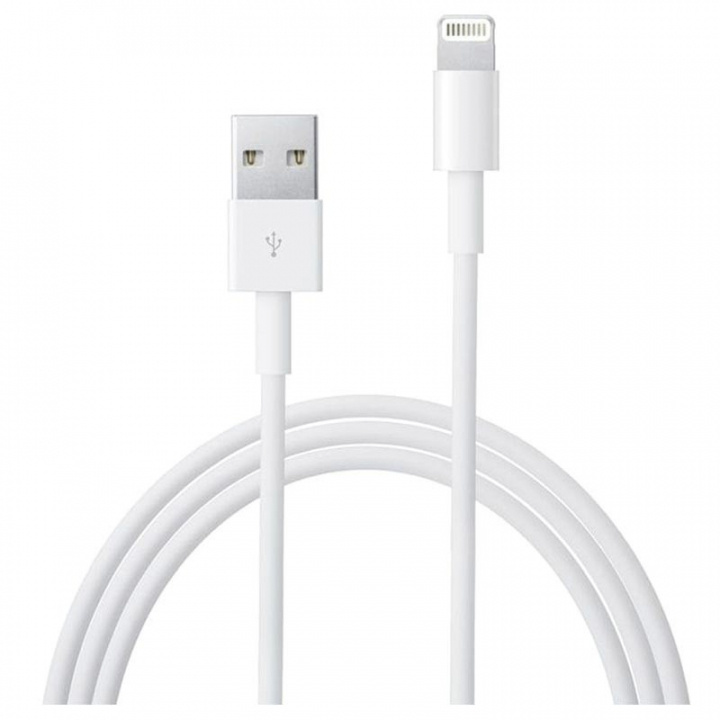 Apple Lightning cable to USB, 2 meters (MD819ZM), Bulk in the group SMARTPHONE & TABLETS / Chargers & Cables / Cables / Cables Lightning at TP E-commerce Nordic AB (38-24785)