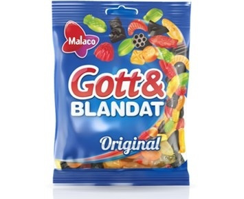 Malaco Gott & Blandat Original, 700g in the group Sport, leisure & Hobby / Fun stuff / Candy at TP E-commerce Nordic AB (38-25016)