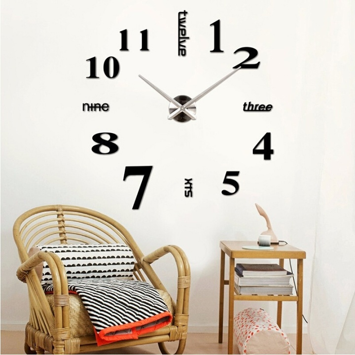Wall clock - Build it yourself! in the group HOME, HOUSEHOLD & GARDEN / Watches & Counters / Wall clocks at TP E-commerce Nordic AB (38-25528)