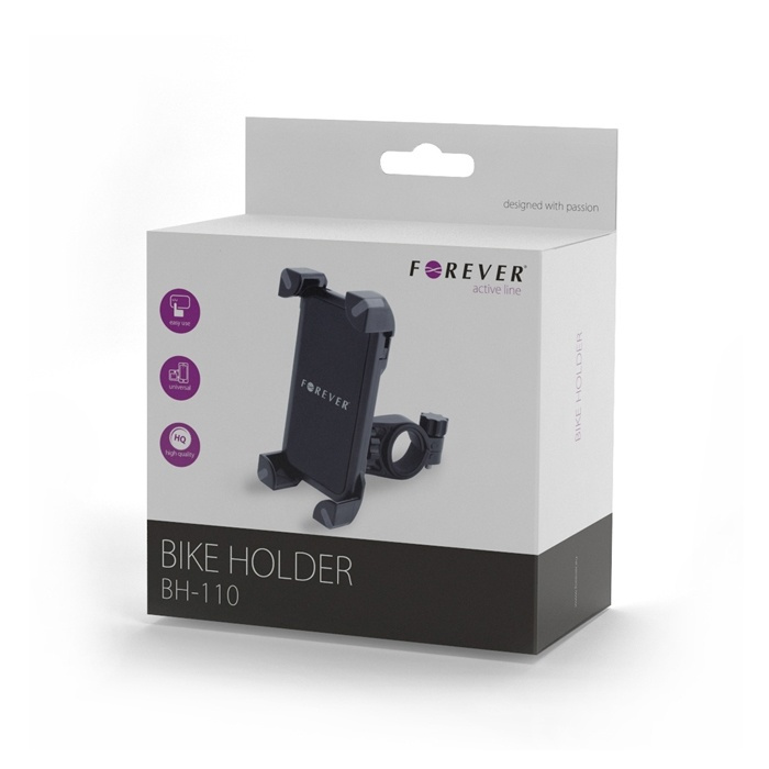 Forever BH-110, Cykelhållare för mobil in the group Sport, leisure & Hobby / Sports equipment / Bicycle accessories / Other bike accessories at TP E-commerce Nordic AB (38-25739)