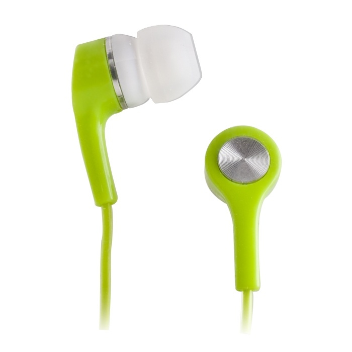 Setty In-Ear headphones, 3,5mm, green in the group HOME ELECTRONICS / Audio & Picture / Headphones & Accessories / Headphones at TP E-commerce Nordic AB (38-26460)