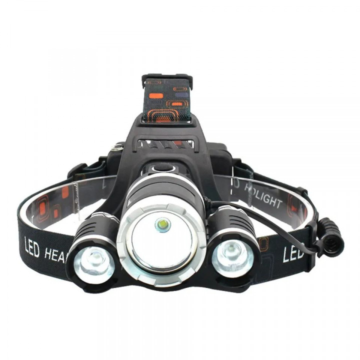 Headlamp 3xCree XM-L2, 3000lm in the group Sport, leisure & Hobby / Flashlights & Head lamps / Headlamps at TP E-commerce Nordic AB (38-26568)