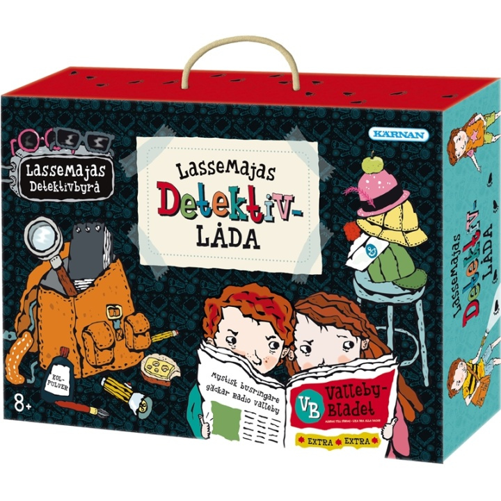 Kärnan Lasse-Majas Detektivlåda in the group TOYS, KIDS & BABY PRODUCTS / Toys / Play set at TP E-commerce Nordic AB (38-26982)