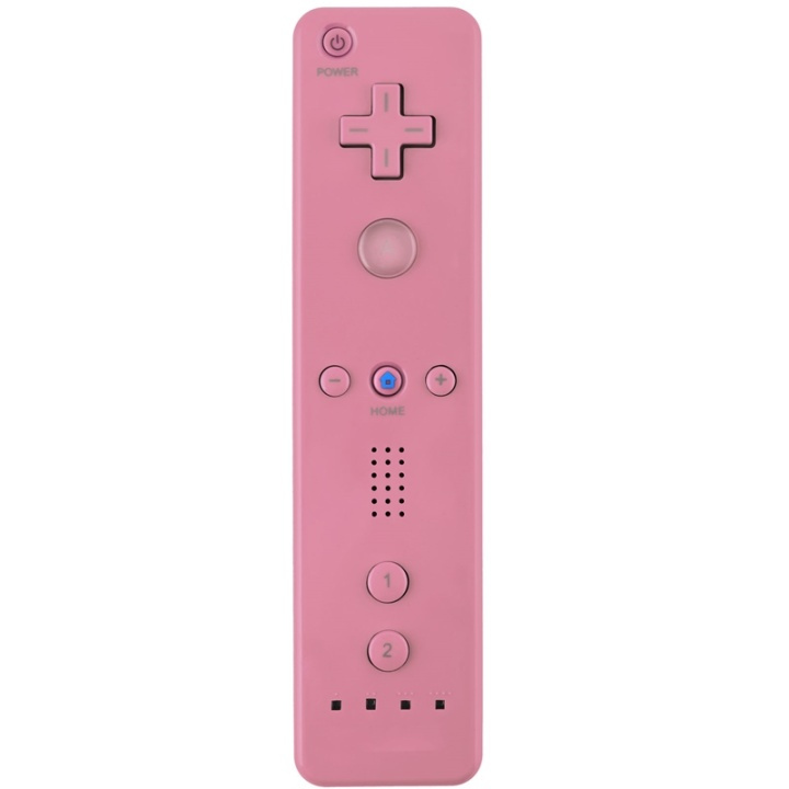 Remote till Wii/Wii U, Ljusrosa in the group HOME ELECTRONICS / Game consoles & Accessories / Nintendo Wii at TP E-commerce Nordic AB (38-27034)