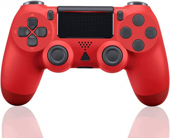 Game controller compatible with Playstation 4, Red in the group HOME ELECTRONICS / Game consoles & Accessories / Sony PlayStation 4 at TP E-commerce Nordic AB (38-27157)