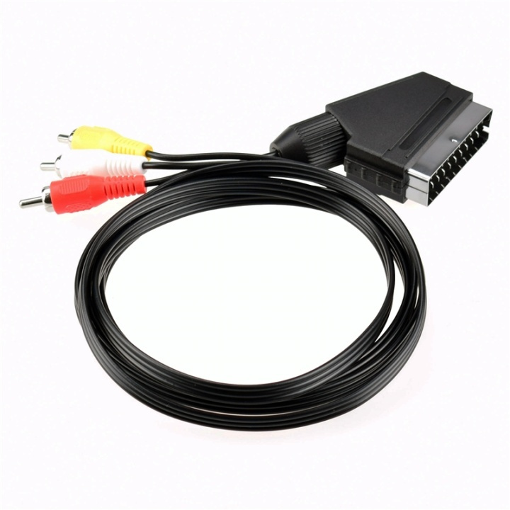 Scart cable for Nintendo (NES) 1.8 meters in the group HOME ELECTRONICS / Game consoles & Accessories / Nintendo Entertainment System (NES, 8-bit) at TP E-commerce Nordic AB (38-27254)