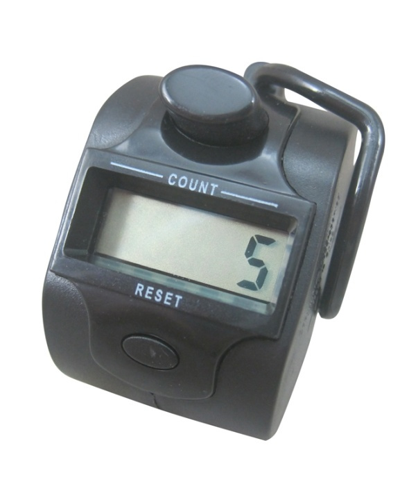 Hand counter with digital five-digit counter, Black in the group HOME, HOUSEHOLD & GARDEN / Watches & Counters / Counters at TP E-commerce Nordic AB (38-27434)