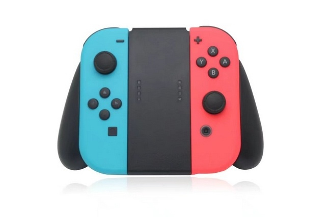Grip for Nintendo Joy-Con, Black in the group HOME ELECTRONICS / Game consoles & Accessories / Nintendo Switch / Accessories at TP E-commerce Nordic AB (38-27448)