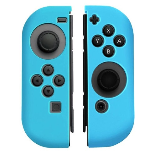 Silicone grip for Joy-Con controller, Nintendo Switch, Blue in the group HOME ELECTRONICS / Game consoles & Accessories / Nintendo Switch / Accessories at TP E-commerce Nordic AB (38-27527)
