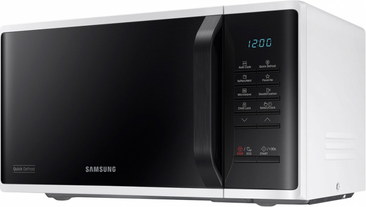 Samsung MS23K3513AW Mikrovågsugn med keramisk insida 800W och LED-Display, Vit in the group HOME, HOUSEHOLD & GARDEN / Household appliances / Microwave ovens at TP E-commerce Nordic AB (38-27567)