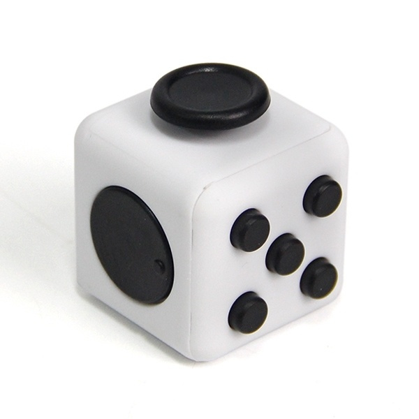 Fidget Cube, White/Black in the group TOYS, KIDS & BABY PRODUCTS / Toys / Fidget Spinners at TP E-commerce Nordic AB (38-27574)
