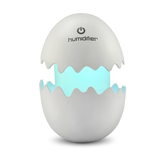 Funny Egg - humidifier with colorful lighting (White) in the group HOME, HOUSEHOLD & GARDEN / Fans & Climate products / Humidifiers at TP E-commerce Nordic AB (38-27778)