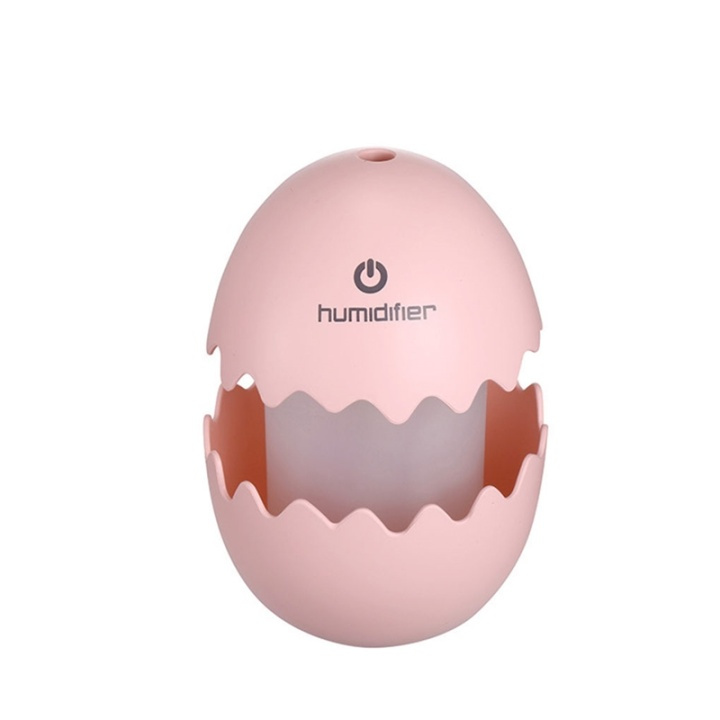 Funny Egg humidifier with colorful lighting, Pink in the group HOME, HOUSEHOLD & GARDEN / Fans & Climate products / Humidifiers at TP E-commerce Nordic AB (38-27779)