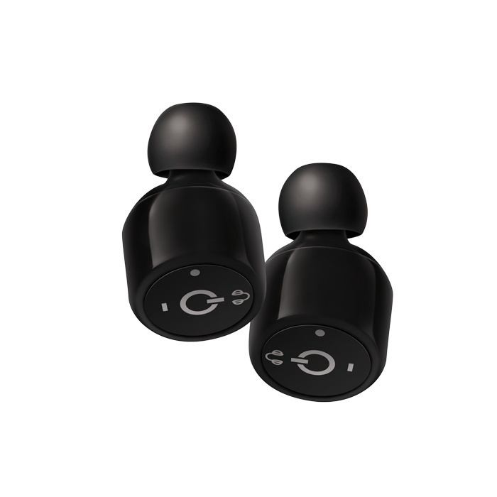 Forever, True wireless earbuds TWE-100, Black in the group HOME ELECTRONICS / Audio & Picture / Headphones & Accessories / Headphones at TP E-commerce Nordic AB (38-27946)