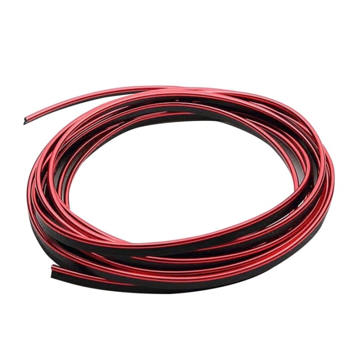Flexible Universal decoration strip 5m, Red in the group CAR / Car accessories / Other Car accessories at TP E-commerce Nordic AB (38-27966)