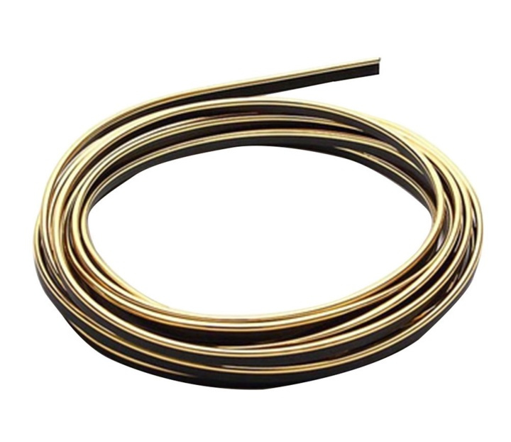 Flexible Universal decoration strip 5m, Gold in the group CAR / Car accessories / Other Car accessories at TP E-commerce Nordic AB (38-27969)