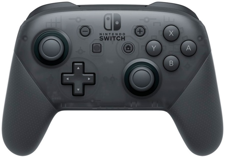 Trådlös handkontroll - Nintendo Switch Pro, Svart in the group HOME ELECTRONICS / Game consoles & Accessories / Nintendo Switch / Accessories at TP E-commerce Nordic AB (38-28013)