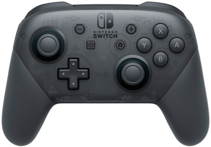 Wireless hand controller - Nintendo Switch Pro, Black in the group HOME ELECTRONICS / Game consoles & Accessories / Nintendo Switch / Accessories at TP E-commerce Nordic AB (38-28013)