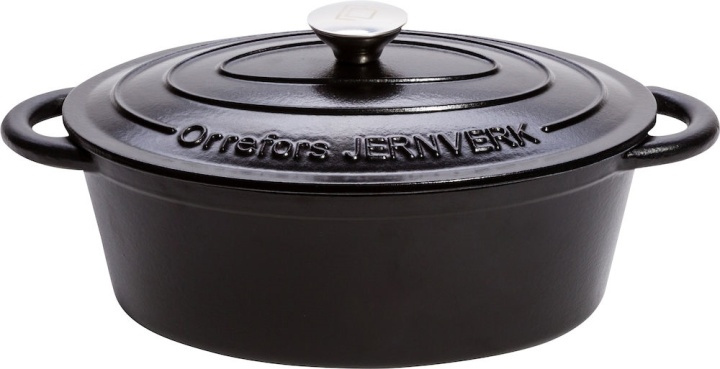 Orrefors Jernverk Gjutjärnsgryta, 3,5 liter, Svart in the group HOME, HOUSEHOLD & GARDEN / Kitchen utensils / Pots & Pans at TP E-commerce Nordic AB (38-28068)