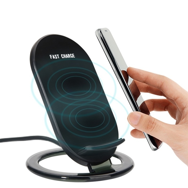 Charging Stand Wireless Qi with Fast Charging in the group SMARTPHONE & TABLETS / Chargers & Cables / Wireless Qi chargers at TP E-commerce Nordic AB (38-28147)