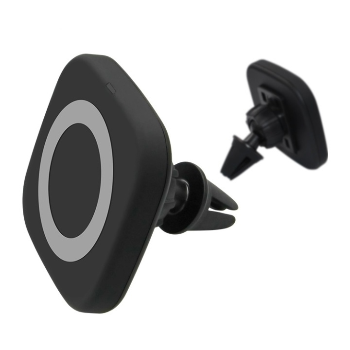 Car Holder for Fan Grille with Qi Wireless Charging in the group CAR / Car holders / Car holder smartphone at TP E-commerce Nordic AB (38-28148)