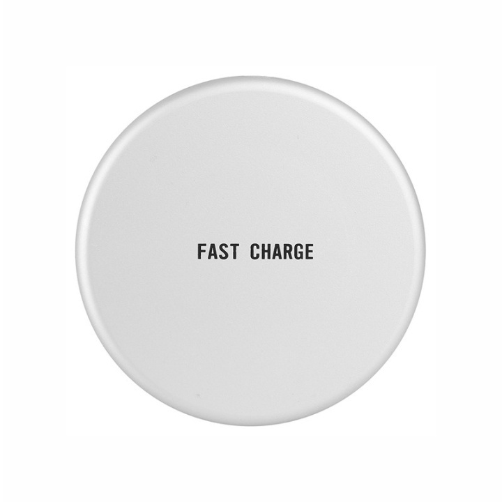 Wireless charger Qi round Charging pad (Q16) in the group SMARTPHONE & TABLETS / Chargers & Cables / Wireless Qi chargers at TP E-commerce Nordic AB (38-28370)