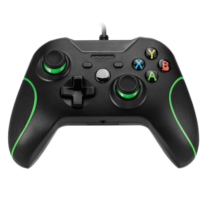 Handkontroll till Xbox One, Svart in the group HOME ELECTRONICS / Game consoles & Accessories / Xbox One / Accessories at TP E-commerce Nordic AB (38-28400)