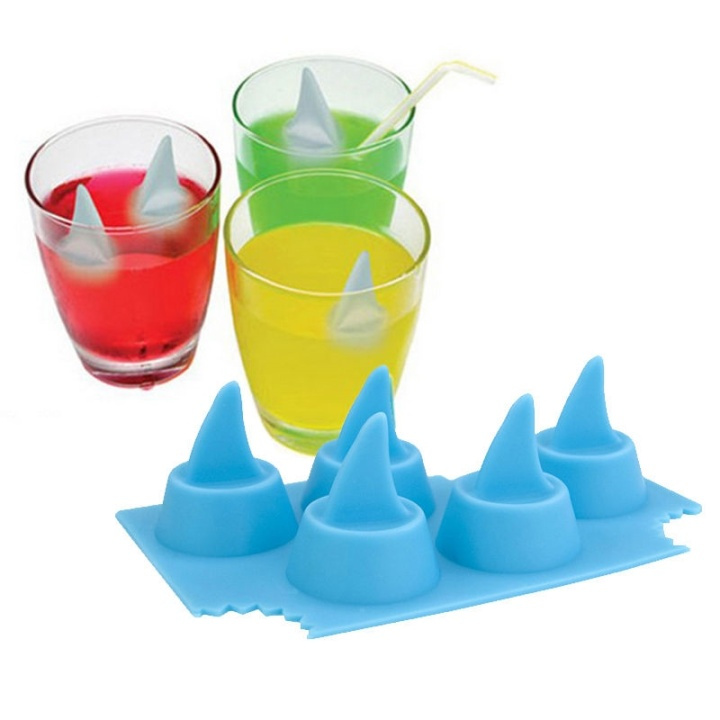Shark fin, Ice cube tray in the group HOME, HOUSEHOLD & GARDEN / Kitchen utensils / Wine & Drink accessories at TP E-commerce Nordic AB (38-28427)