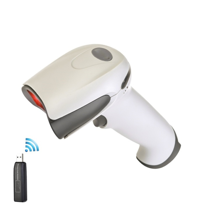 Bluetooth barcode reader - Laser Barcode Scanner, Gray in the group COMPUTERS & PERIPHERALS / Computer accessories / Barcode readers at TP E-commerce Nordic AB (38-28567)
