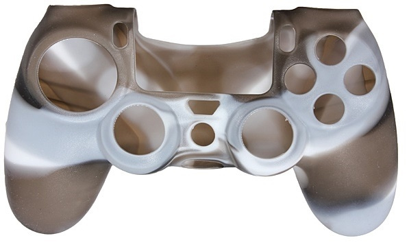 Silicone grip for controller, Playstation 4, Camouflage Brown in the group HOME ELECTRONICS / Game consoles & Accessories / Sony PlayStation 4 at TP E-commerce Nordic AB (38-28610)