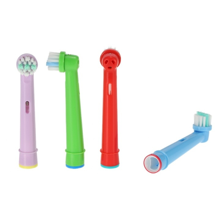4-pack Reservborste till Oral B (EB-10A) in the group BEAUTY & HEALTH / Oral care / Accessories for electric toothbrushes at TP E-commerce Nordic AB (38-28651)