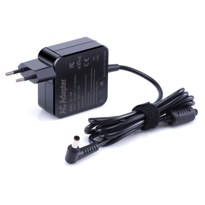 AC Adapter for Lenovo 20V 2A 40W, 5.5×2.5 in the group COMPUTERS & PERIPHERALS / Laptops & accessories / Computer chargers / Chargers for laptops / IBM/Lenovo at TP E-commerce Nordic AB (38-28678)