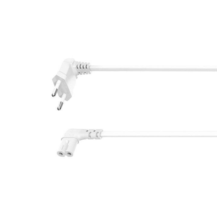 HAMA Euro Mains Lead Angled for One/Play1/SL/Play5 White 3.0m in the group HOME ELECTRONICS / Audio & Picture / Speakers & accessories / Accessories at TP E-commerce Nordic AB (38-28716)