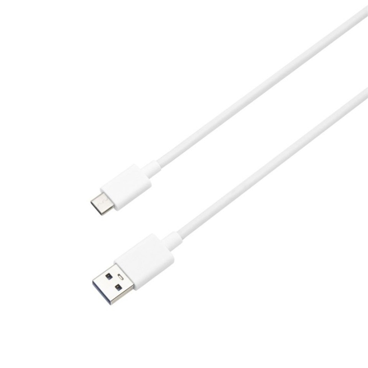 USB C to USB for Macbook - 2 meters - White in the group COMPUTERS & PERIPHERALS / Laptops & accessories / Computer chargers / Chargers for laptops / Apple at TP E-commerce Nordic AB (38-28734)