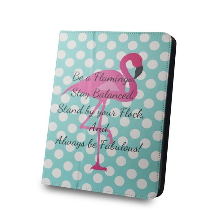Universal protective case, Flamingo dots for tablets, 9-10 in the group SMARTPHONE & TABLETS / Tablet cases / Universal protection at TP E-commerce Nordic AB (38-28778)