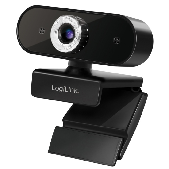 LogiLink Webbkamera HD 1080p med inbygg in the group COMPUTERS & PERIPHERALS / Computer accessories / Web cameras at TP E-commerce Nordic AB (38-28844)