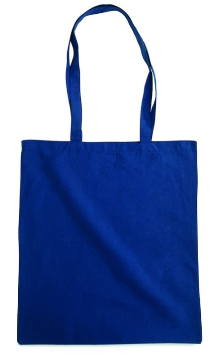 Fabric bag with long handles - Navy blue in the group Sport, leisure & Hobby / Travel accessories / Backpacks & Bags at TP E-commerce Nordic AB (38-28970)