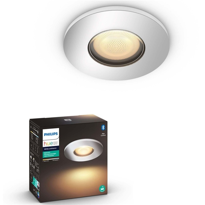 Philips Hue Adore Infälld spot 1st 230 in the group HOME, HOUSEHOLD & GARDEN / Smart home / Smart Lights at TP E-commerce Nordic AB (38-29066)