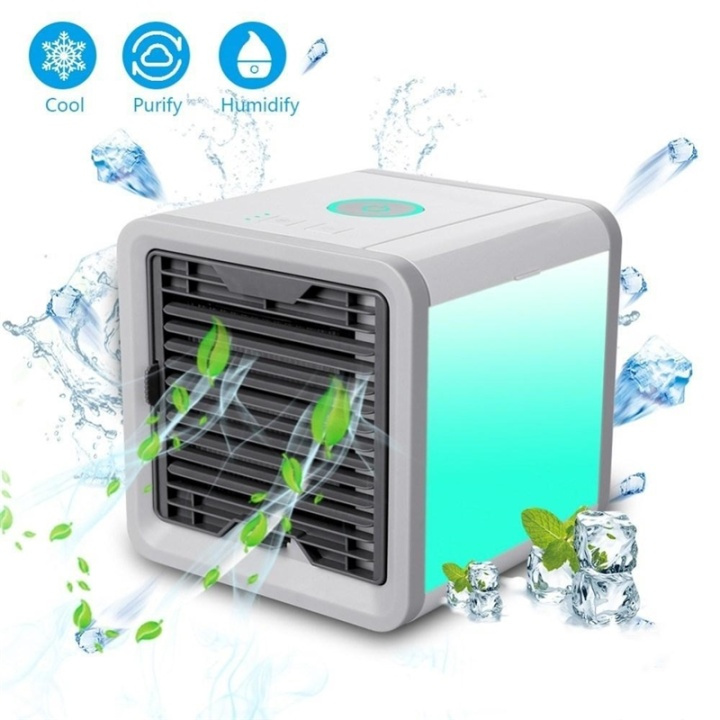 Air cooler, cleaner, humidifier with LED lighting in the group HOME, HOUSEHOLD & GARDEN / Fans & Climate products / Humidifiers at TP E-commerce Nordic AB (38-29128)