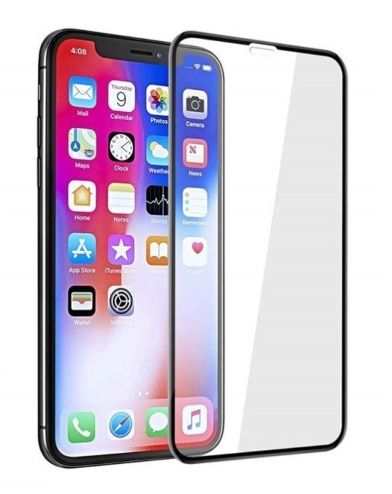 Heltäckande skärmskydd i härdat glas - iPhone 11/XR in the group SMARTPHONE & TABLETS / Phone cases / Apple / iPhone XR / Screen protectors at TP E-commerce Nordic AB (38-29165)